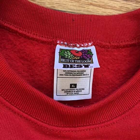 Vintage Penguin Christmas Crewneck / XL / 90s - Picture 3 of 6